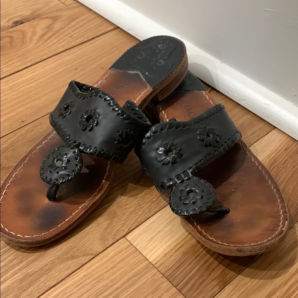 Jack Roger’s Black Sandals